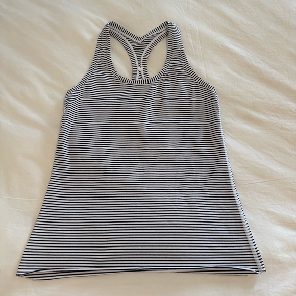lululemon athletica Tops - Lululemon Cool Racerback striped tank